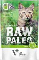 Šlapias kačių maistas Raw Paleo Vet Expert Game, jautiena/šernienos mėsa, 0.1 kg