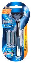 Skustuvas Wilkinson Sword Xtreme 3 Hybrid + 5 peiliukai vyrams