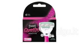 Skustuvo peiliukai Wilkinson Sword Quattro moterims 3 vnt