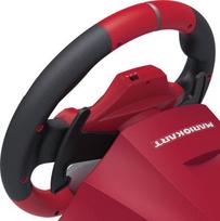 mario kart zaidimas nintendo - HORI Mario Kart Racing Wheel Pro Deluxe (red / black) - 2 nuotrauka