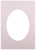 Passepartout 21x29.7, light grey oval