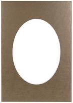 Passepartout 15x21, golden oval