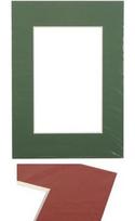 Passepartout 15x21, green