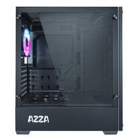 micro tower - AZZA Apollo CSAZ-430B-DF2 430 Black / Grey - 3 nuotrauka