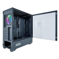 micro tower - AZZA Apollo CSAZ-430B-DF2 430 Black / Grey - 4 nuotrauka