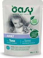 Oasy Adult Tuna guliašas su tunu suaugusioms katėms : Pakuotė konservas - 85 g