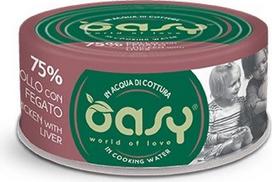 Oasy More Love konservai su vištiena ir kepenėlėmis katėms, 70 g