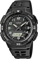 laikrodis casio solar - CASIO AQ S800W-1B - 1 nuotrauka