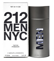 carolina herrera 212 100ml - Carolina Herrera 212 Men EDT 100 ml Testeris - 2 nuotrauka