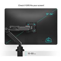 monitor wall mount - MONITOR ACC WALL MOUNT/13-34" BLACK G90-B ONKRON - 12 nuotrauka