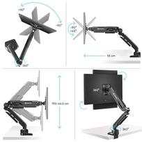 monitor wall mount - MONITOR ACC WALL MOUNT/13-34" BLACK G90-B ONKRON - 15 nuotrauka