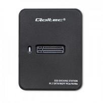 docking station - Qoltec 50313 Prijungimo stotis SSD M.2 SATA/PCIe | NGFF/NVMe | USB 3.1 - 3 nuotrauka