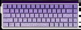 Aula Hero 68 Hall Effect, Gradient Violetinė (Gradient Purple)