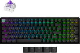 klaviaturos lt - Keychron K4 HE Wireless, Juodas (Black) - 1 nuotrauka