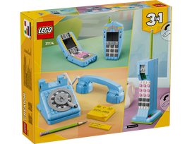 switch hikvision - LEGO Creator 3in1 Retro style phone 31174 - 7 nuotrauka