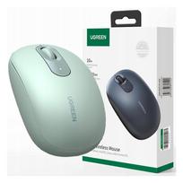 pele ugreen - UGREEN MU105 Wireless Mouse 2.4G Žalia (Celadon Green) - 1 nuotrauka