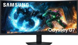 180hz monitorius - Samsung Odyssey G7 LS40FG750EUXEN 40", lenktas, Juodas (Black) - 1 nuotrauka