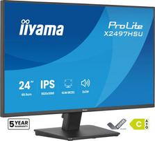 usb c monitorius - iiyama X2497HSU-B1 - 1 nuotrauka