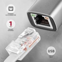 nintendo laidas - Axagon ADE-TXCA Karta jungiama į tinklą Gigabit Ethernet adapter, USB-C (USB-A redukcja) 3.2 Gen 1, instalacja automatinė - 8 nuotrauka