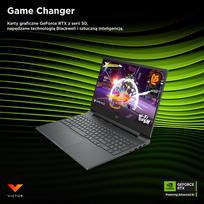 hp victus 16 - HP Victus 15-fb3040nw, Ryzen 7 7445HS, 16 GB, 512 GB, 15.6", RTX 4050, Juodas (Black) - 6 nuotrauka