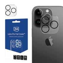 3MK "Lens Pro Full Cover" Apsauginis stiklas telefono kamerai Apple iPhone 13 Pro / 13 Pro Max
