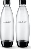 buteliai - SodaStream Fuse, juodas (Black), 2 vnt, 1 l - 1 nuotrauka