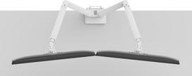 2 monitoriu laikiklis 32" - MONITOR ACC DESK MOUNT 17-32"/DUAL DS70-250WH2 NEOMOUNTS - 4 nuotrauka