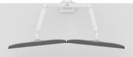 2 monitoriu laikiklis 32" - MONITOR ACC DESK MOUNT 17-32"/DUAL DS70-250WH2 NEOMOUNTS - 5 nuotrauka