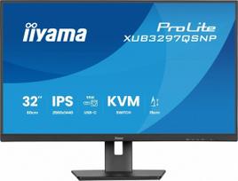 2560x1440 monitoriai ips 32 - iiyama ProLite XUB3297QSNP-B1 - 1 nuotrauka
