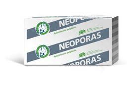Polistireninio putplasčio plokštė NEOPORAS EPS70 frezuota, 250 x 500 x 1000 mm