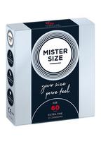 mister size - Prezervatyvai Mister Size 60 mm, 3 vnt. - 1 nuotrauka