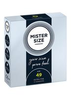 mister size 49 - Prezervatyvai Mister Size 49 mm, 3 vnt. - 1 nuotrauka