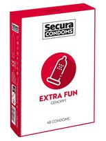Prezervatyvai Secura Extra Fun, 48 vnt