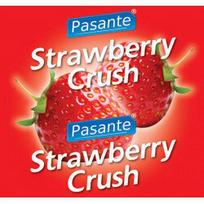 prezervatyvai - Prezervatyvai Pasante Strawberry Crush, 144 vnt. - 1 nuotrauka