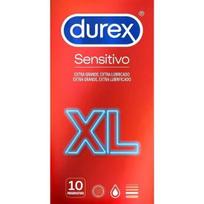 Durex Sensitive XL prezervatyvai, 10 vnt.