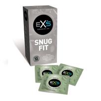EXS prezervatyvai Snug Fit, 12 vnt.