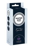 mister size - Prezervatyvai Mister Size 69 mm, 10 vnt. - 1 nuotrauka