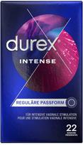 prezervatyvai durex intense - Prezervatyvai Durex Intensyvus orgazmas, 22 vnt. - 1 nuotrauka