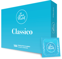 Prezervatyvai Love Match Classico, 144 vnt.