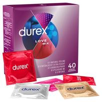 prezervatyvai durex - Prezervatyvų rinkinys Durex Love Mix, 40 vnt. - 8 nuotrauka
