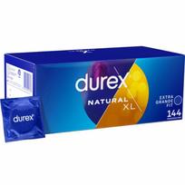 prezervatyvus xl - Prezervatyvai Durex Extra Large, 144 vnt. - 1 nuotrauka