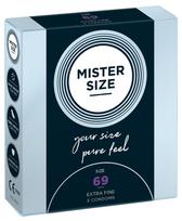 mister size - Prezervatyvai Mister Size 69 mm, 3 vnt. - 1 nuotrauka