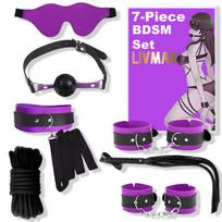 BDSM rinkinys Livman YL-01, violetinis, 7 dalių