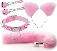 BDSM žaidimų rinkinys Cat Cosplay