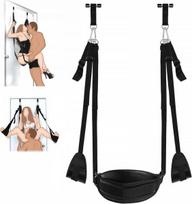 BDSM durų sekso sūpynės su sėdyne