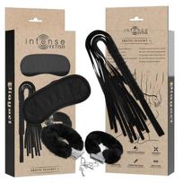erotica - BDSM rinkinys Intense Fetish Erotic Playset, juodas - 1 nuotrauka