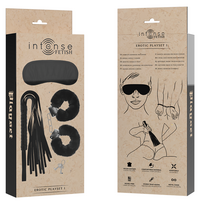 erotica - BDSM rinkinys Intense Fetish Erotic Playset, juodas - 2 nuotrauka