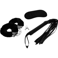 erotica - BDSM rinkinys Intense Fetish Erotic Playset, juodas - 6 nuotrauka