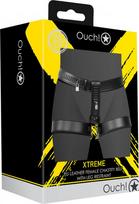 bdsm - Moteriškas BDSM diržas Ouch! Xtreme, juodas - 1 nuotrauka