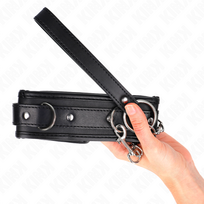 fetisui - BDSM antkaklis Kink Basic, juodas - 4 nuotrauka